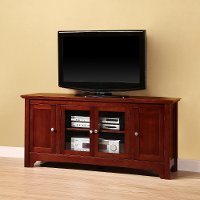 Brown Wood TV Stand (52 Inch)
