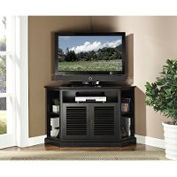 Black Corner TV Stand (52 Inch)