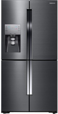 RF23J9011SG Samsung Counter Depth French Door Refrigerator with FlexZone - 22.5 cu. ft., 36 Inch Black Stainless Steel