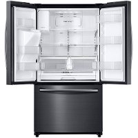 RF263BEAESG Samsung 24.6 cu. ft. French Door Refrigerator - 36 Inch Black Stainless Steel-2