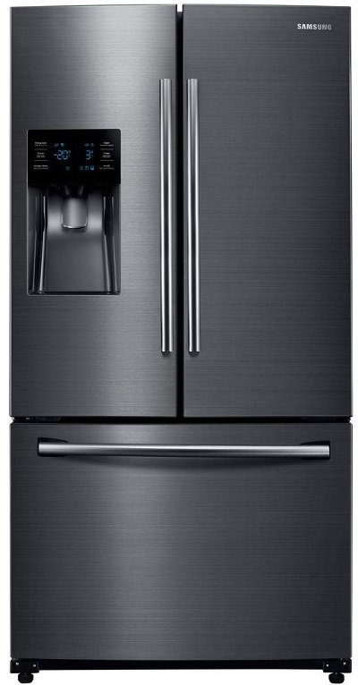 RF263BEAESG Samsung French Door Refrigerator 25 cu. ft. Capacity - 36 Inch Black Stainless Steel