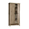 Cannery Bridge Rustic Oak Storage Cabinet-2