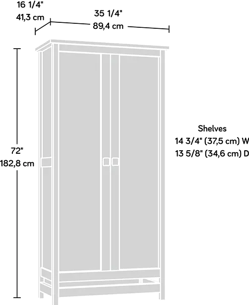 Cannery Bridge Rustic Oak Storage Cabinet-5