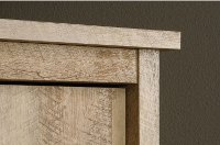 Rustic Oak Storage Cabinet - Cannery Bridge-3