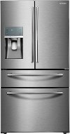 RF28JBEDBSR Clearance Samsung 27.8 cu. ft. 4 Door French Door Refrigerator with FoodShowcase - 36 Inch Stainless Steel