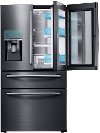 RF28JBEDBSG Samsung 27.8 cu. ft. 4 Door French Door Refrigerator with FoodShowcase - 36 Inch Black Stainless Steel