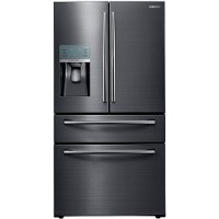RF28JBEDBSG Samsung 27.8 cu. ft. 4 Door French Door Refrigerator with FoodShowcase - 36 Inch Black Stainless Steel-2