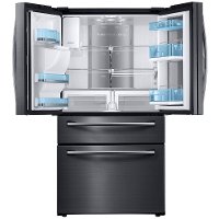 RF28JBEDBSG Samsung 27.8 cu. ft. 4 Door French Door Refrigerator with FoodShowcase - 36 Inch Black Stainless Steel-4