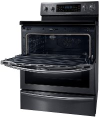 NE59J7850WG Samsung Double Oven Electric Range - 5.7 cu. ft. Black Stainless Steel-7