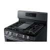 NX58J5600SG Samsung Gas Range with Stovetop Griddle - 5.8 cu. ft. Black Stainless Steel-2