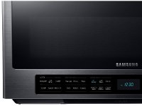 ME21H706MQG Samsung Black Stainless Steel 2.1 cu. ft. Over the Range Microwave Oven-6