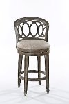 5638-830 Gold Metallic Swivel Bar Stool - Adelyn