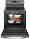 JB750SJSS GE 30 Inch Electric Range with Fast Preheat - 5.3 cu. ft. Stainless Steel-4