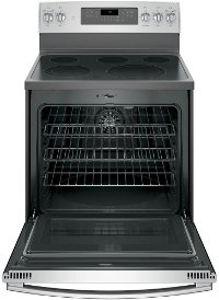 JB750SJSS GE 30 Inch Electric Range with Fast Preheat - 5.3 cu. ft. Stainless Steel-5