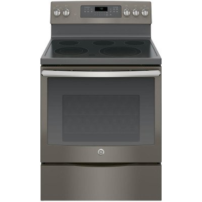 JB750EJES GE Electric Range with True European Convection - 5.3 cu. ft. Slate