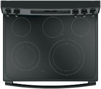 JB750DJBB GE 30 Inch True Convection Electric Range - 5.3 cu. ft. Black-2