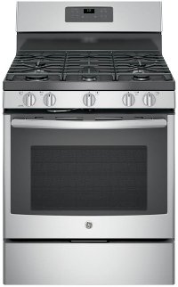 JGB660SEJSS GE Gas Range - 5.0 cu. ft. Stainless Steel