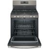 JGB660EEJES GE Gas Range with Edge-to-Edge Cooktop - 5.0 cu. ft. Slate-5