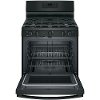 JGB660DEJBB GE Gas Range with Center Oval Burner - 5.0 cu. ft. Black