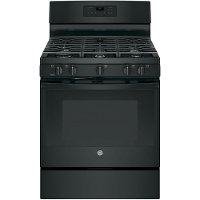 JGB660DEJBB GE Gas Range with Center Oval Burner - 5.0 cu. ft. Black-7
