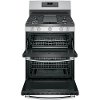 JGB860SEJSS GE 6.8 cu. ft. Free-Standing Double Gas Oven Range - Stainless Steel-4