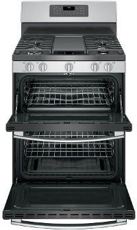JGB860SEJSS GE Double Oven Gas Range - 6.8 cu. ft. Stainless Steel-4