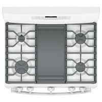 JGB860DEJWW GE Double Oven Gas Range - 6.8 cu. ft. White-6
