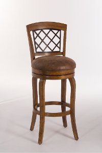 5626-826 Distressed Pine Swivel Counter Height Stool - Ericsson