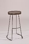 5720-826 Distressed Black Counter Height Stool - Hobbs