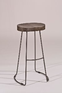 5720-826 Distressed Black Counter Height Stool - Hobbs