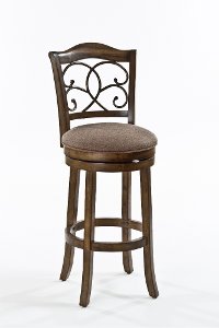 5625-830 Rich Walnut Bar Stool - McLane