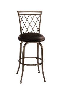 5692-826 Black Pewter Counter Stool - Woodson