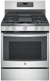JGB700SEJSS GE 5.0 cu. ft. Gas Range with Non-stick Griddle - Stainless Steel