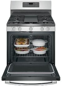 JGB700SEJSS GE 5.0 cu. ft. Gas Range with Non-stick Griddle - Stainless Steel-4