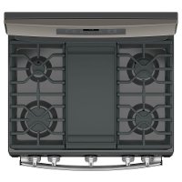 JGB700EEJES GE 5.0 cu. ft. Gas Range with a Center oval burner - Slate-2