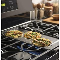 JGB700EEJES GE 5.0 cu. ft. Gas Range with a Center oval burner - Slate-5