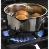 JGB700DEJBB GE Gas Range with Integrated Non-Stick Griddle - 5.0 cu. ft. Black-2