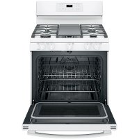 JGB700DEJWW GE 5.0 cu. ft. Gas Convection Range Oven - White-5