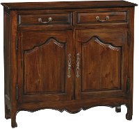 Teak Brown Narrow Mahogany Sideboard