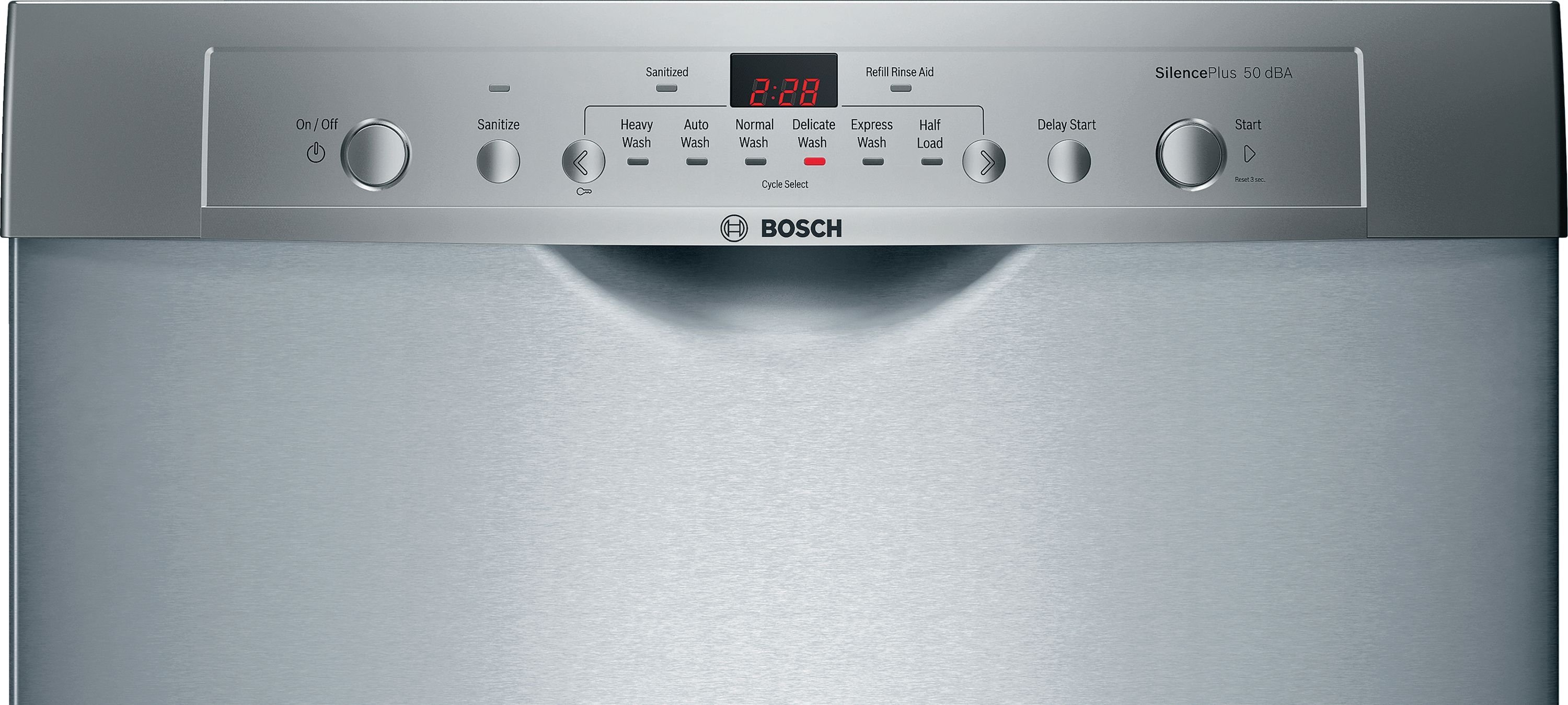 SHE3AR75UC Bosch Ascenta Dishwasher - Stainless Steel-3