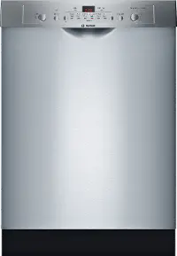 SHE3AR75UC Bosch Ascenta Front Control Dishwasher - Stainless Steel
