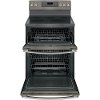 JB860EJES GE Double Oven Electric Range - 6.6 cu. ft. Slate-8