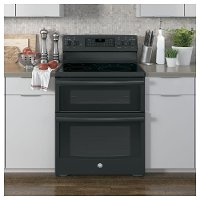JB860DJBB GE 6.6 cu. ft. Double Oven Electric Range - Black
