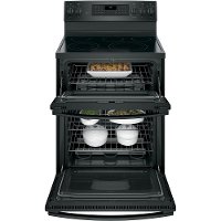 JB860DJBB GE Double Oven Electric Range - 6.6 cu. ft. Black-3