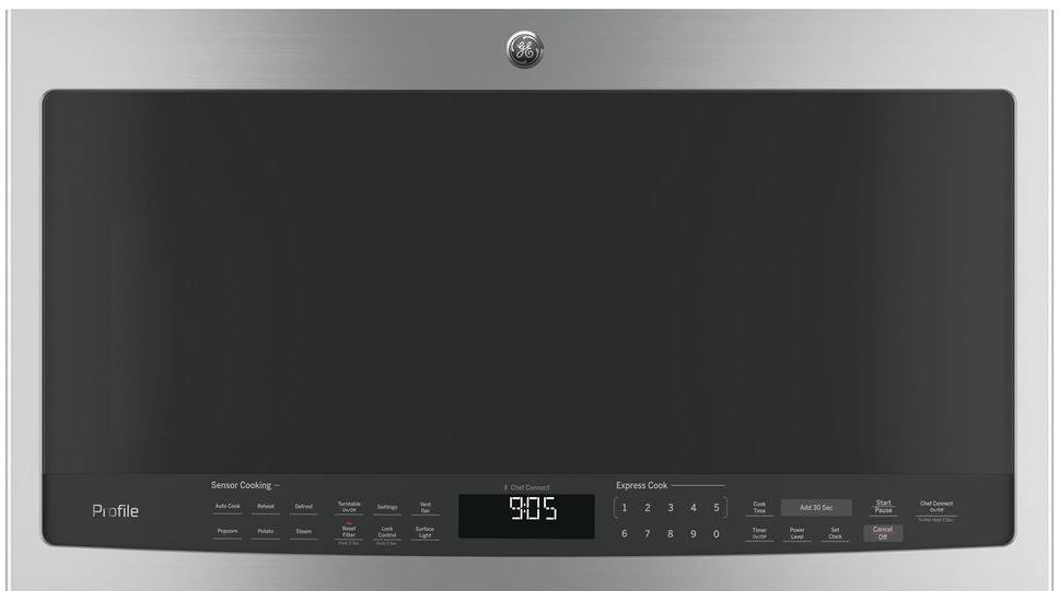 PVM9005SJSS GE Profile Over the Range Microwave - 2.1 cu. ft. Stainless Steel-1