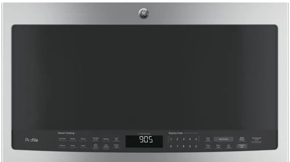 PVM9005SJSS GE Profile Over the Range Microwave - 2.1 cu. ft. Stainless Steel-1
