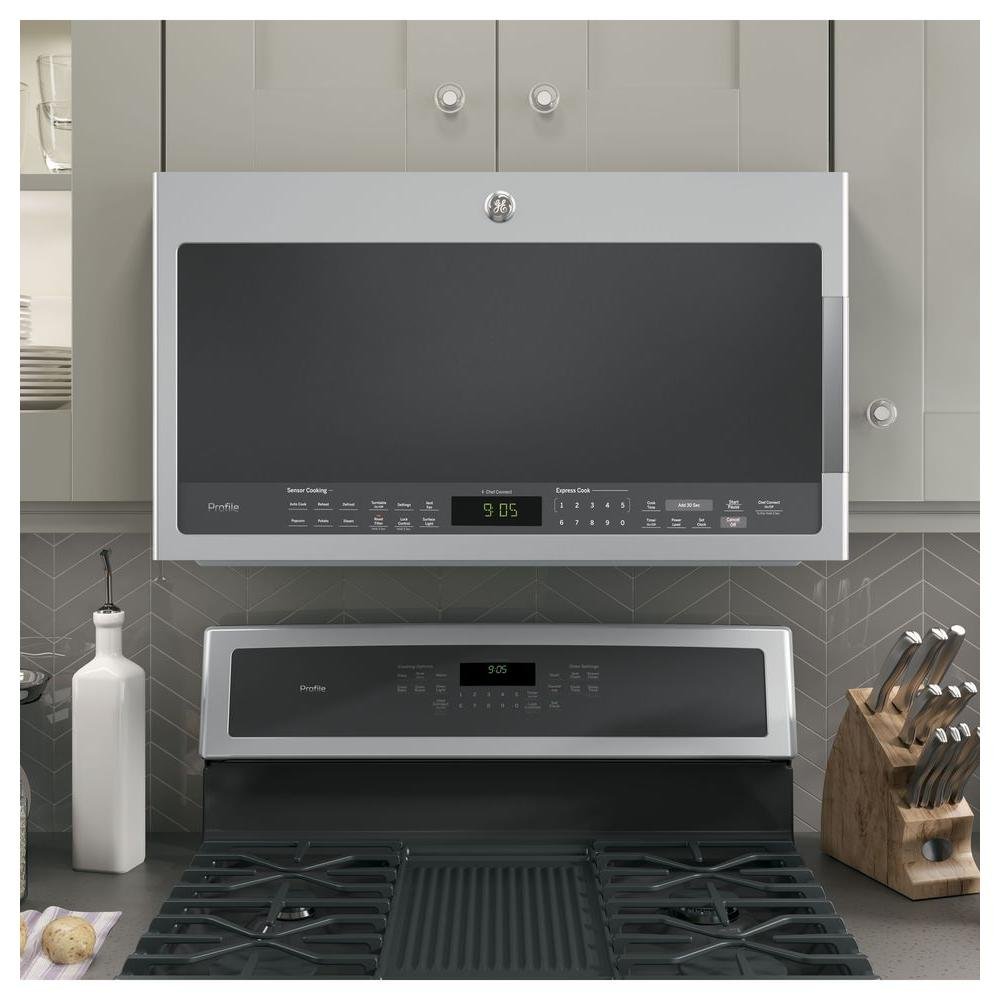 PVM9005SJSS GE Profile Over the Range Microwave - 2.1 cu. ft. Stainless Steel-5