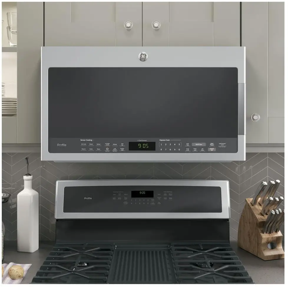 PVM9005SJSS GE Profile Over the Range Microwave - 2.1 cu. ft. Stainless Steel-5