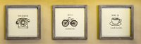 Morning News Framed Wall Art - Set of 3