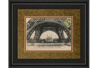 La Base De La Eifel Framed Wall Art